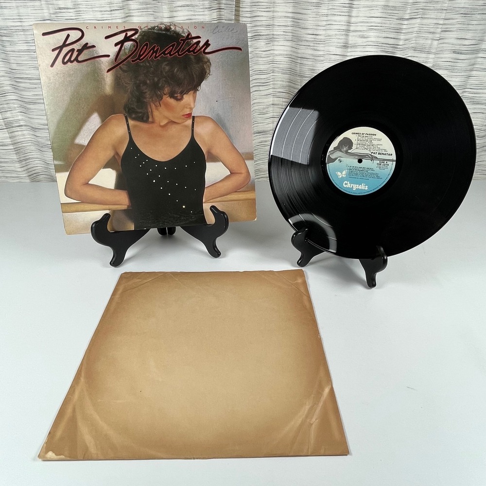 Pat Benatar Crimes of Passion Vinyl LP 1980‎ Chrysalis CHE 1275 Classic Rock